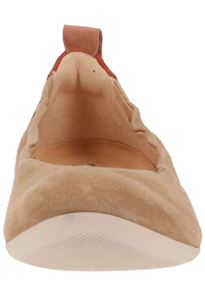 Think! Ballerinas Leder Nude