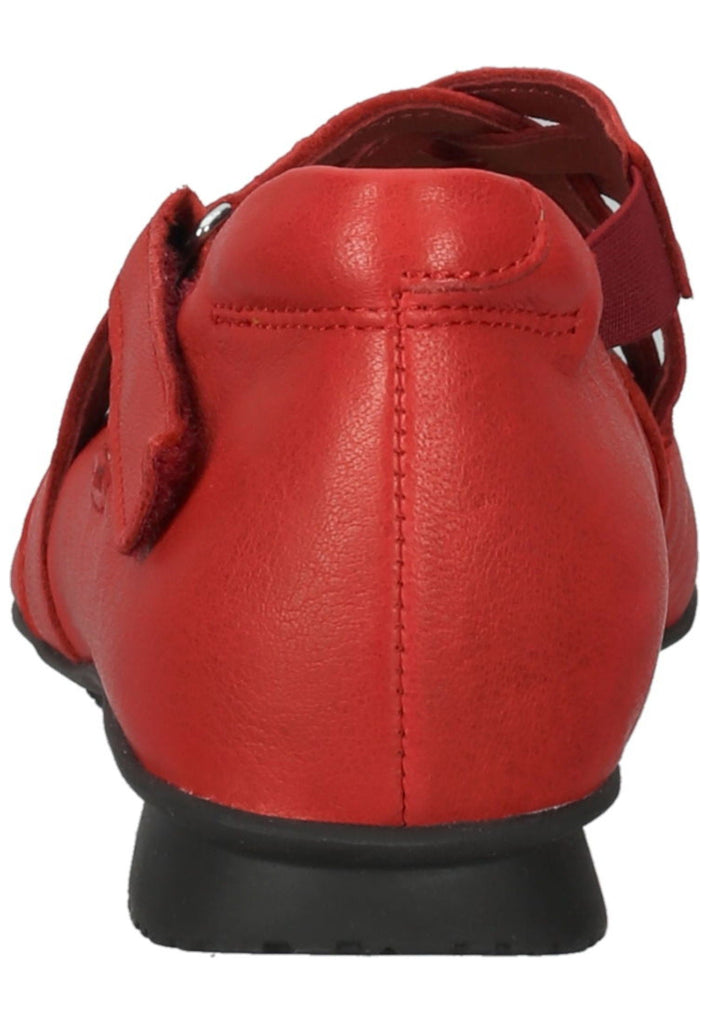 Think! Ballerinas Leder Rot