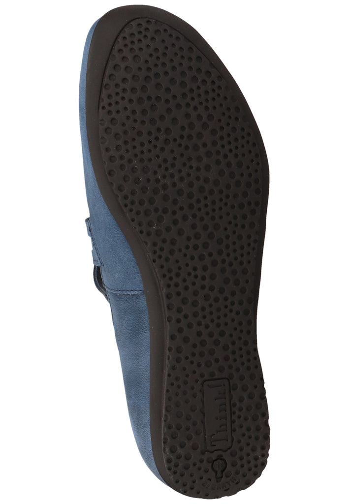 Think! Ballerinas Leder Saphir