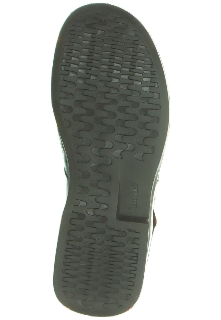 Think! Ballerinas Nappaleder Schwarz