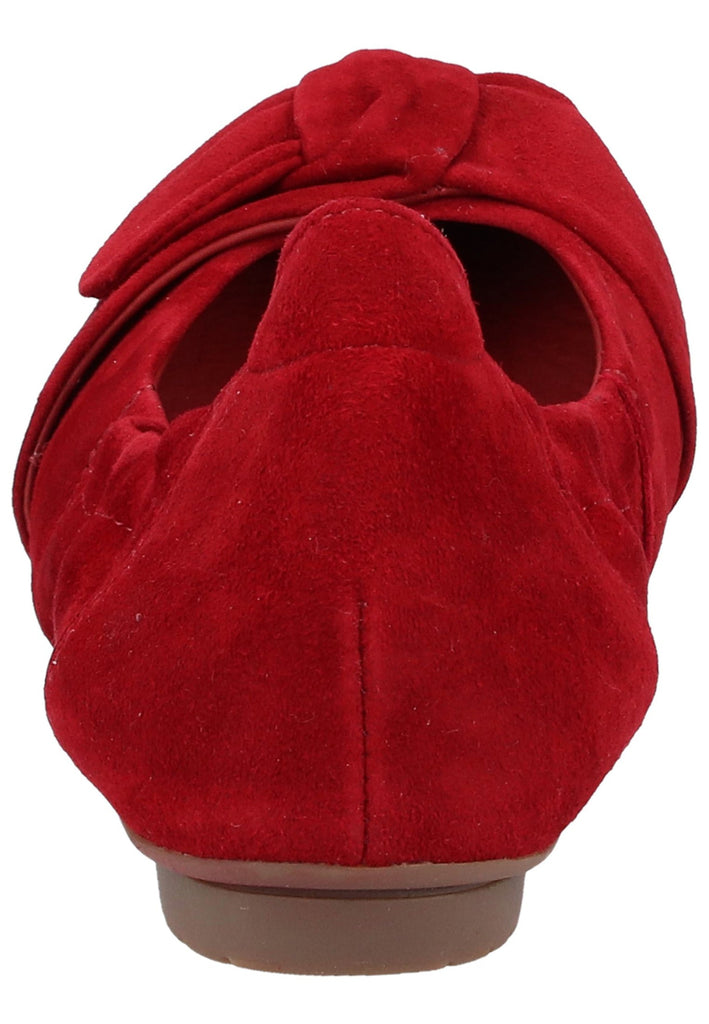 Think! Ballerinas Nubukleder Rot