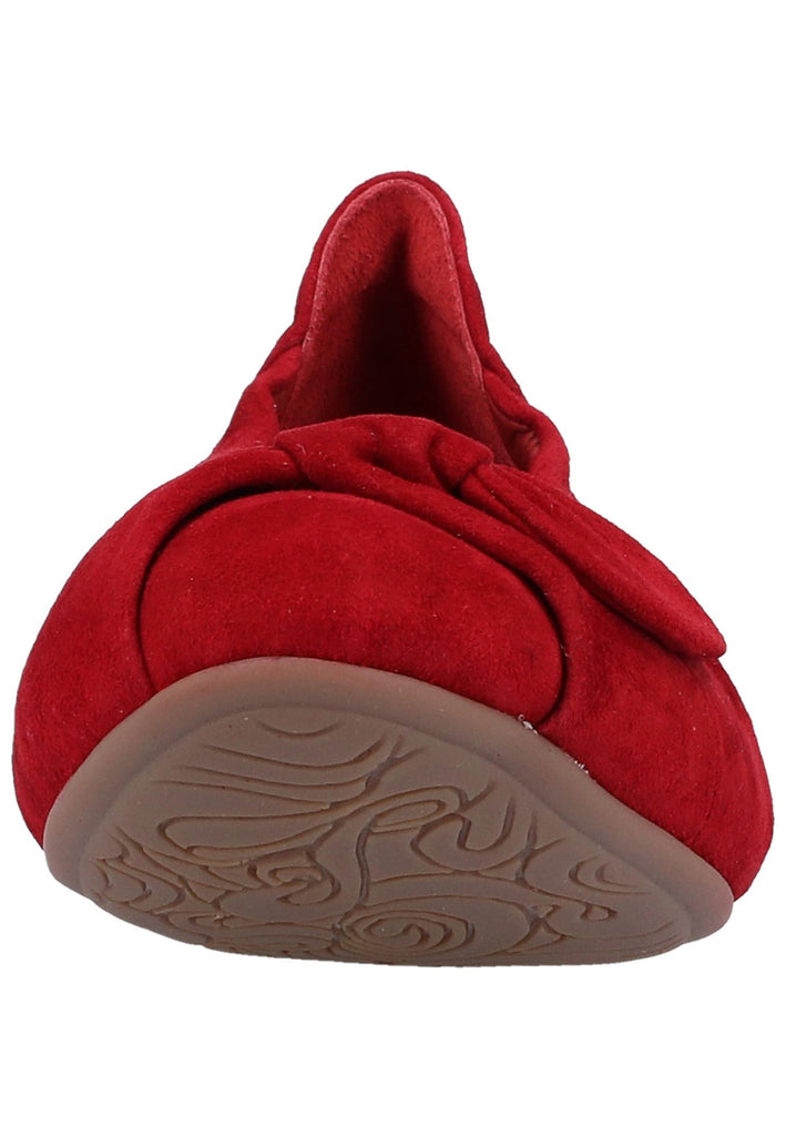 Think! Ballerinas Nubukleder Rot