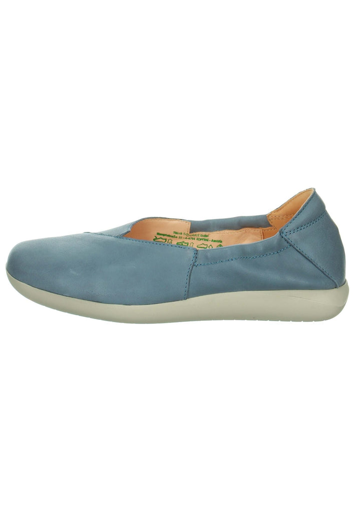 Ballerinas Think! Ballerinas Leder Denim