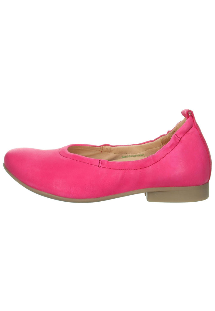 Ballerinas Think! Ballerinas Leder Fuchsia