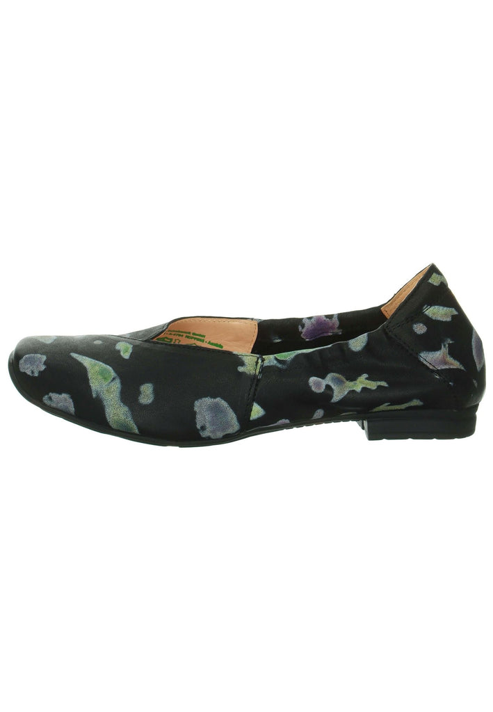 Ballerinas Think! Ballerinas Leder Schwarz