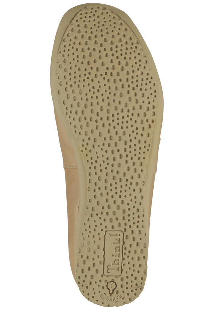 Ballerinas Think! Ballerinas Leder Taupe