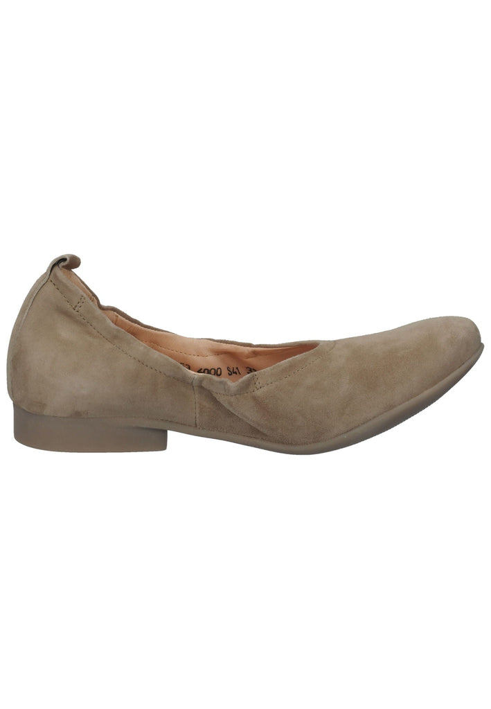 Think! Ballerinas Veloursleder Beige