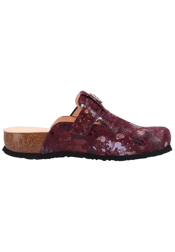Think! Clogs Leder Chianti