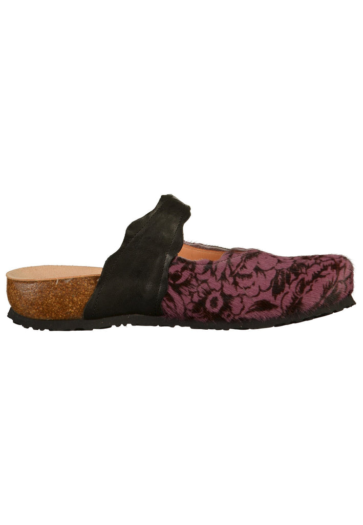 Think! Clogs Leder Rosa