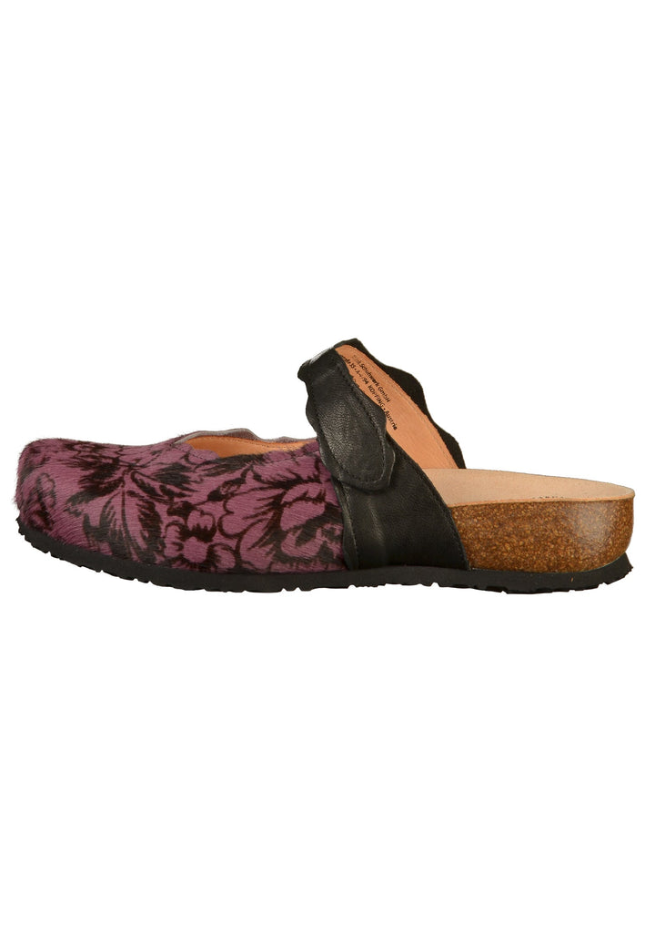 Think! Clogs Leder Rosa