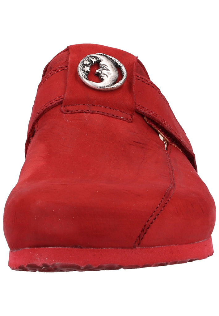 Think! Clogs Leder Rot