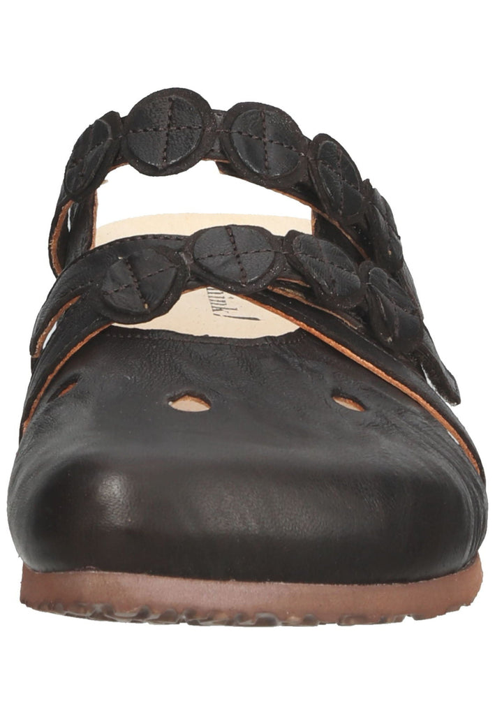 Think! Clogs Nappaleder Espresso