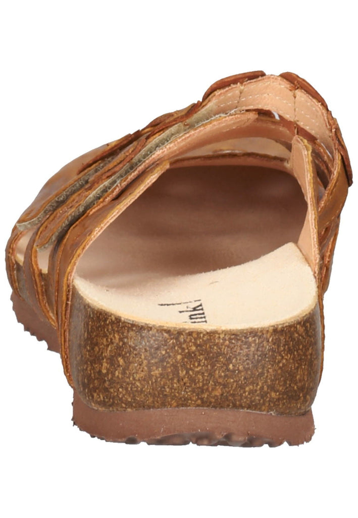 Think! Clogs Nappaleder Mustard