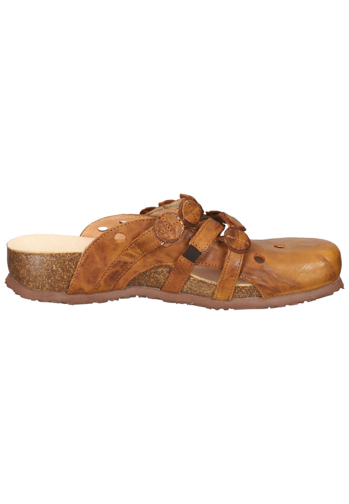Think! Clogs Nappaleder Mustard