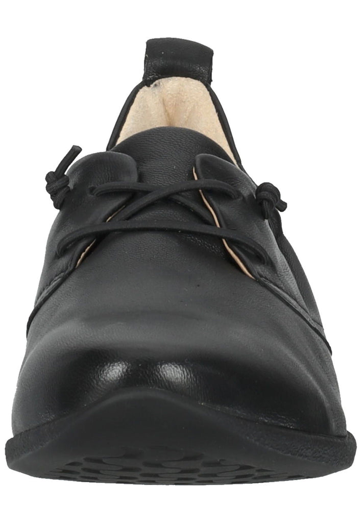 Think! Halbschuhe Glattleder Schwarz