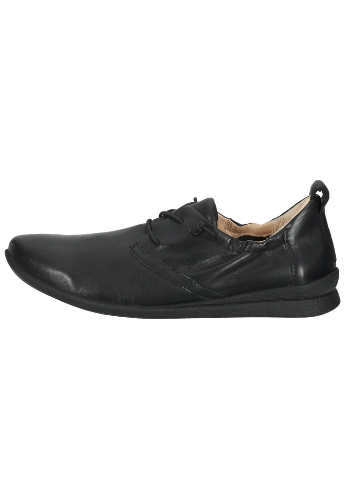 Think! Halbschuhe Glattleder Schwarz