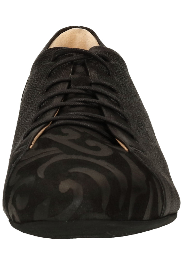 Think! Halbschuhe Glattleder Schwarz