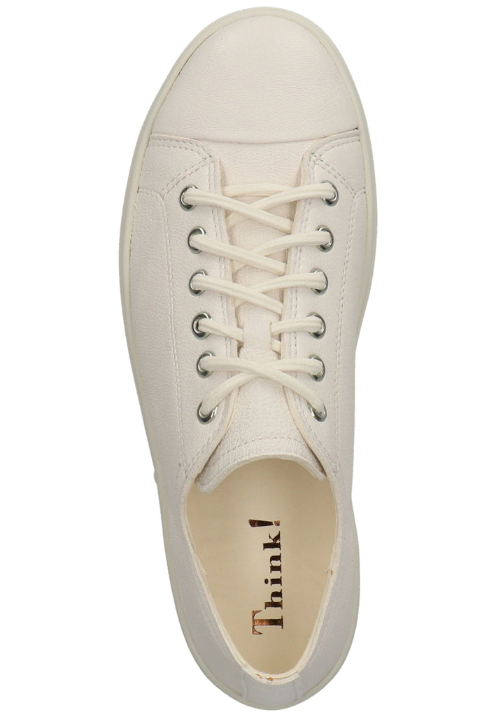 Think! Halbschuhe Glattleder Weiß