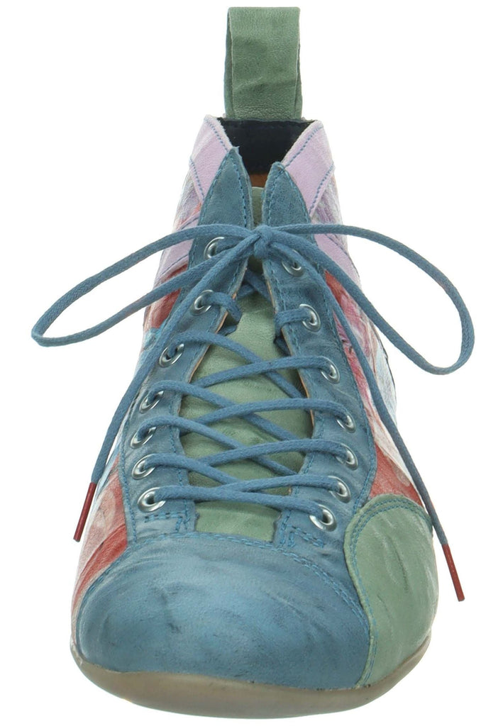Think! Halbschuhe Leder Aqua
