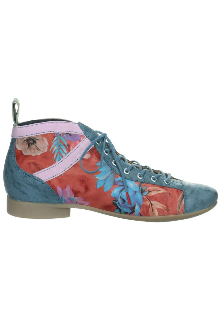 Think! Halbschuhe Leder Aqua