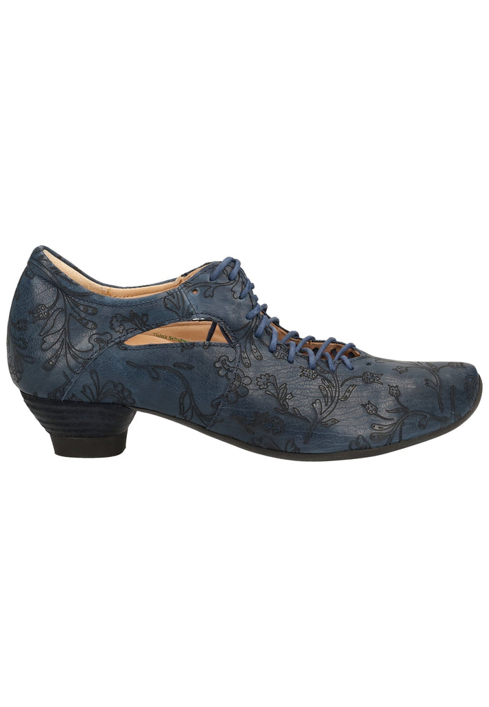Think! Halbschuhe Leder Azur