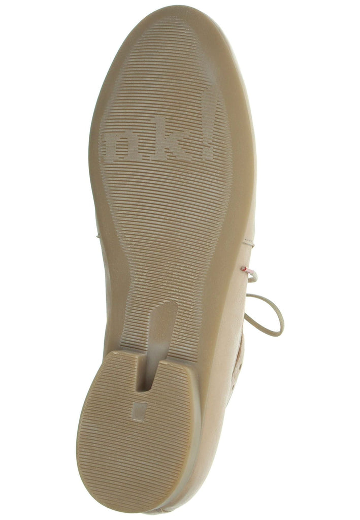 Think! Halbschuhe Leder Beige