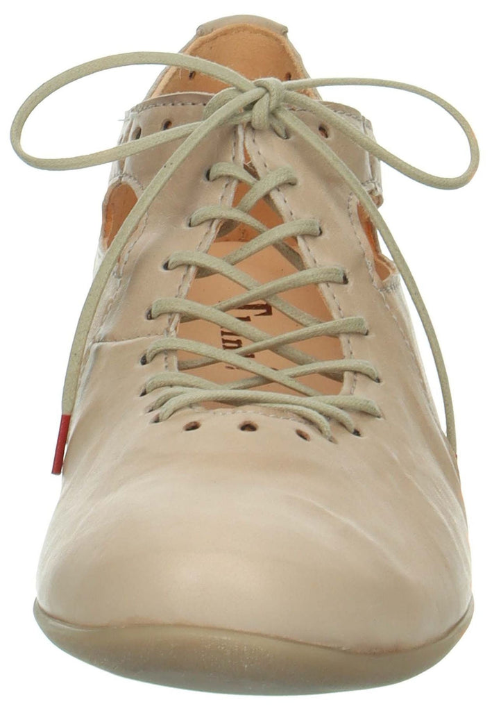 Think! Halbschuhe Leder Beige
