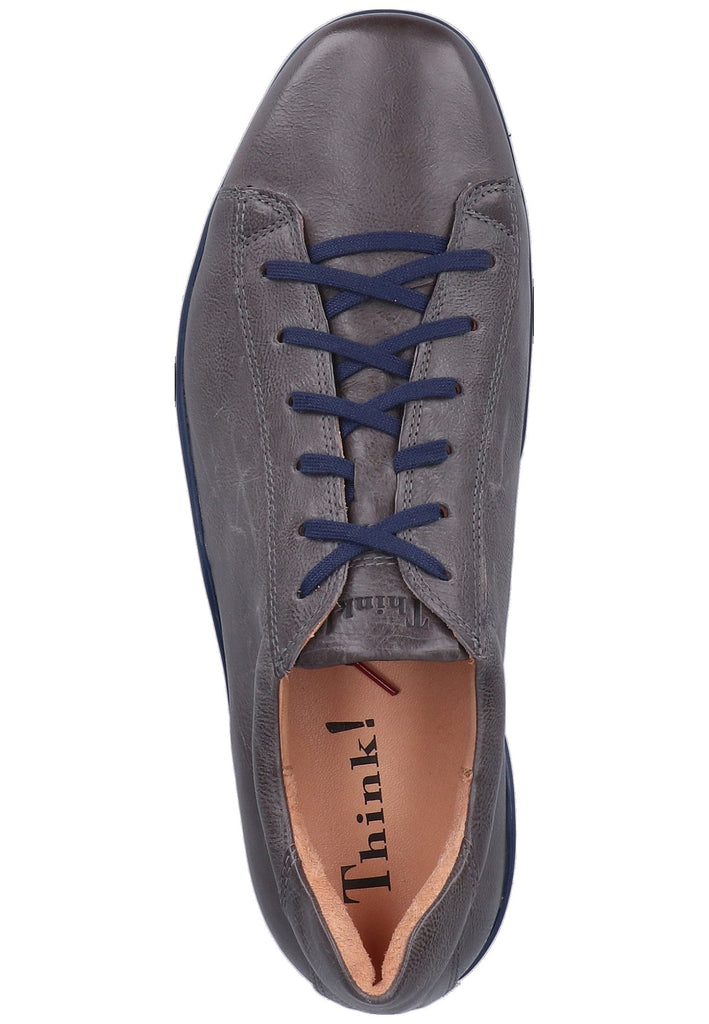 Think! Halbschuhe Leder Grau