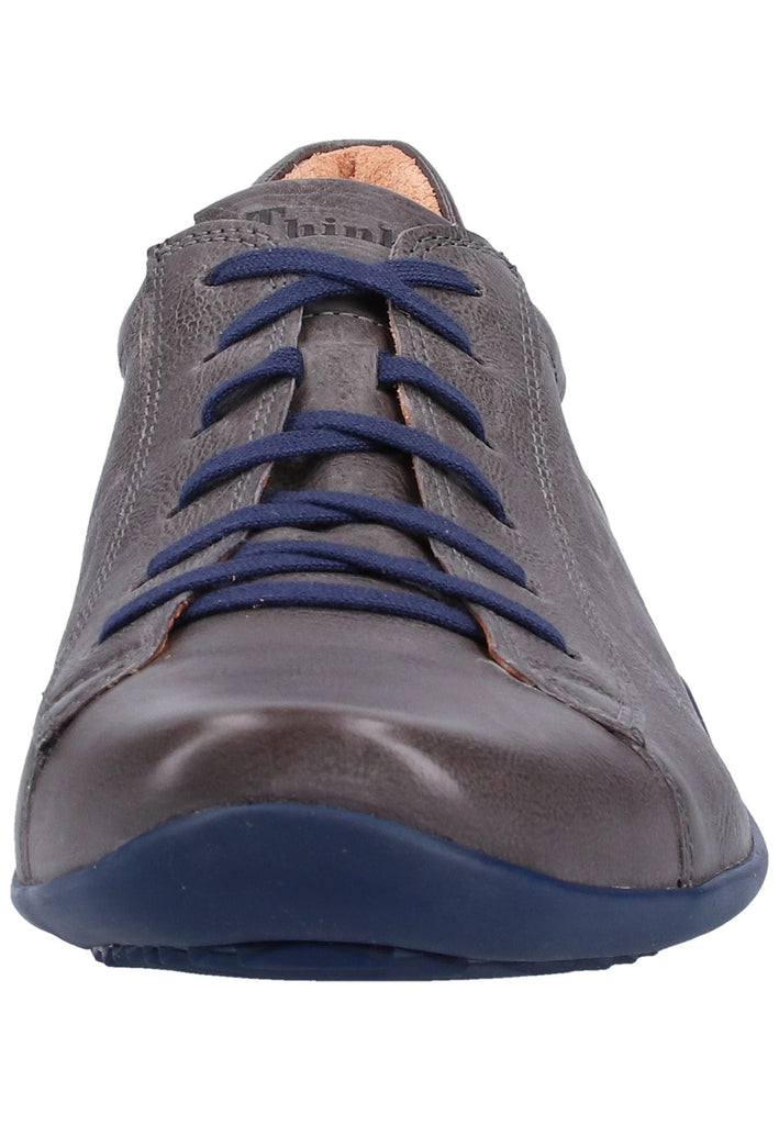 Think! Halbschuhe Leder Grau