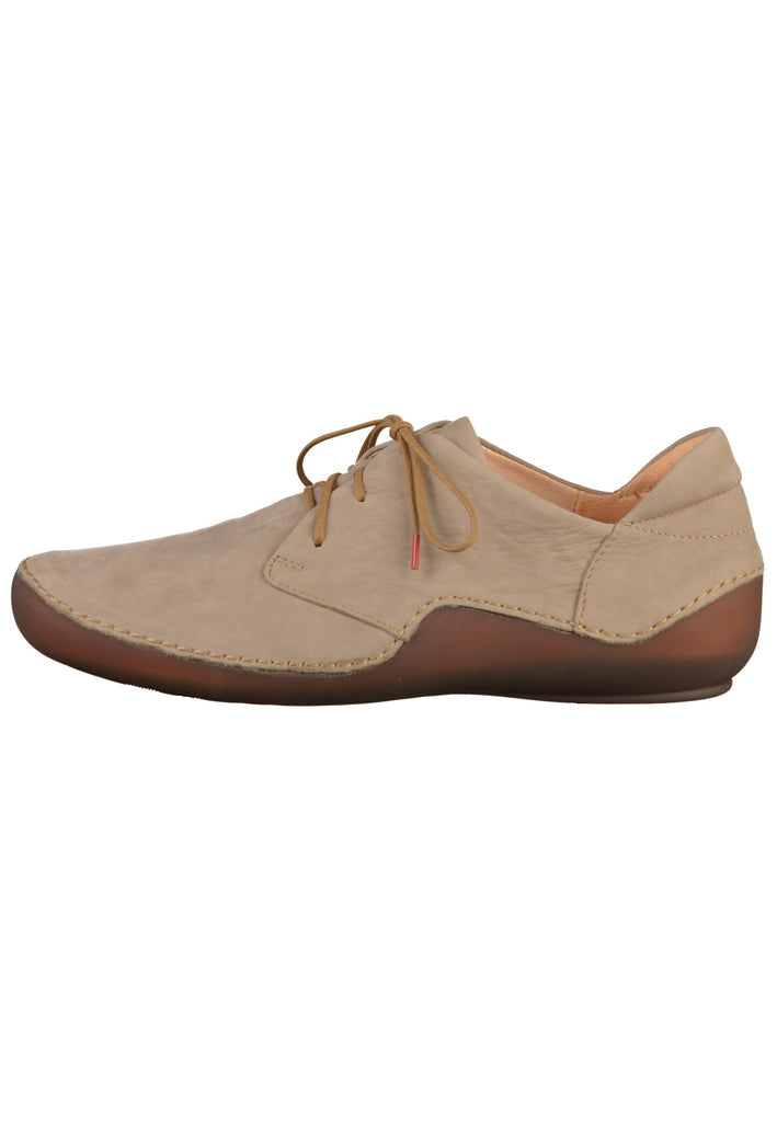 Think! Halbschuhe Leder Hellbraun