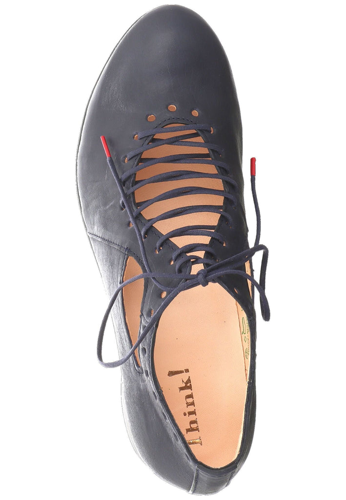 Think! Halbschuhe Leder Navy