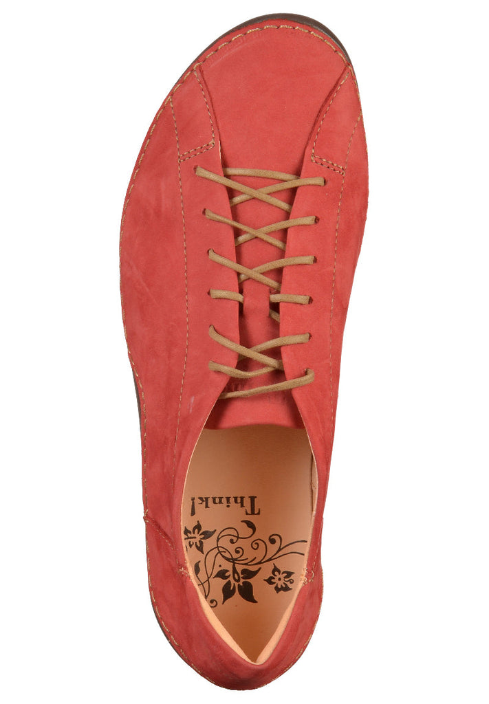 Think! Halbschuhe Leder Rot