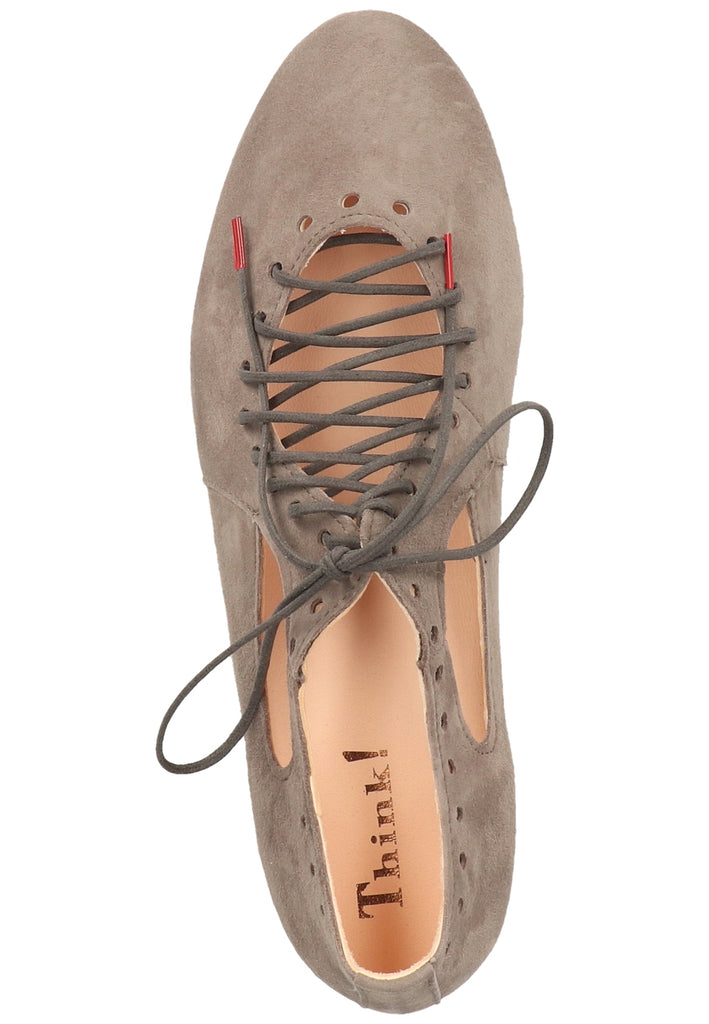 Think! Halbschuhe Leder Schlamm