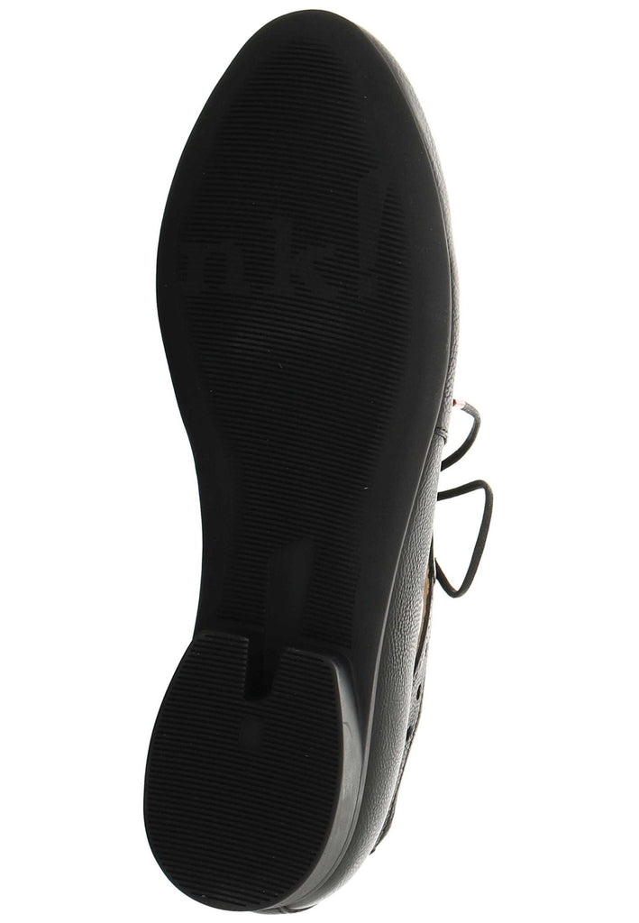 Think! Halbschuhe Leder Schwarz