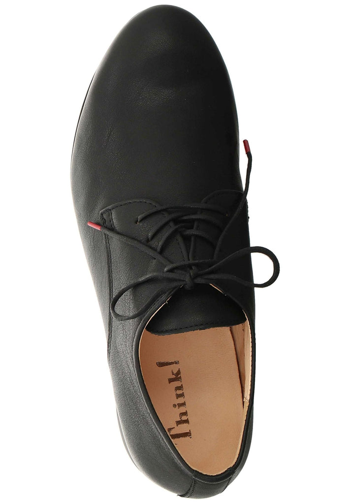 Think! Halbschuhe Leder Schwarz