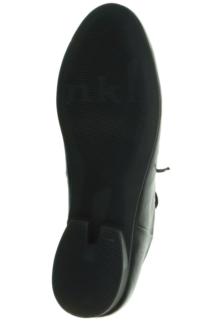 Think! Halbschuhe Leder Schwarz
