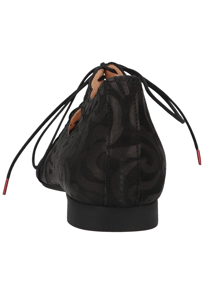 Think! Halbschuhe Leder Schwarz