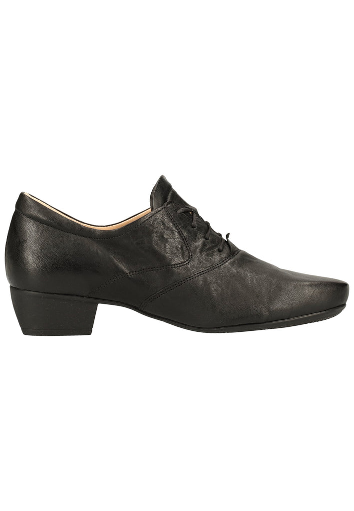 Think! Halbschuhe Leder Schwarz
