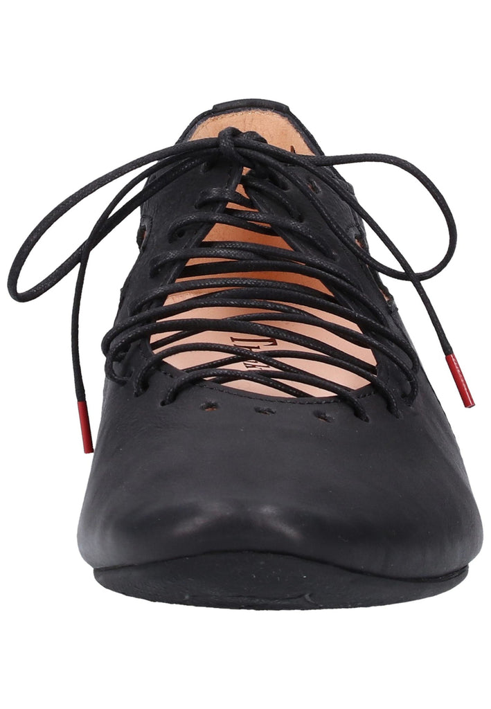 Think! Halbschuhe Leder Schwarz