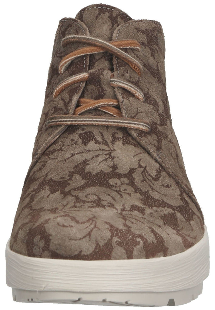 Think! Halbschuhe Leder Schwarz/Grau