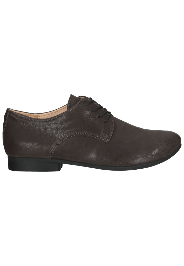 Think! Halbschuhe Leder Taupe