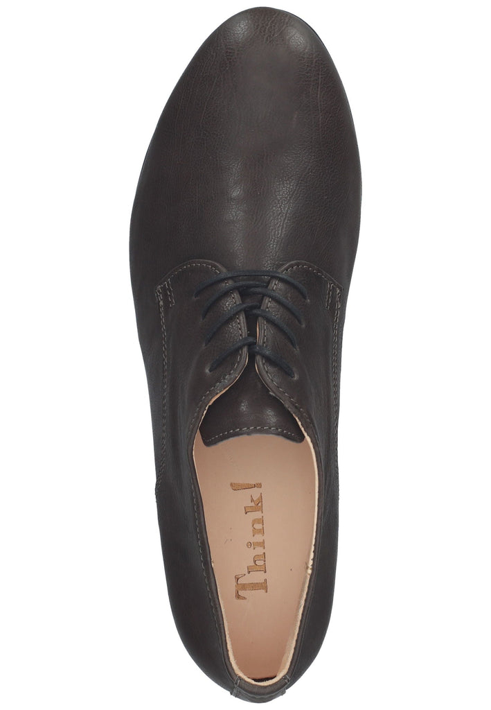 Think! Halbschuhe Leder Taupe