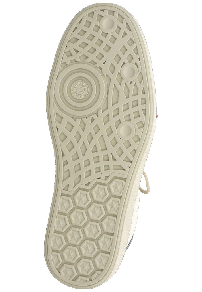 Think! Halbschuhe Leder/Textil Weiß Kombi