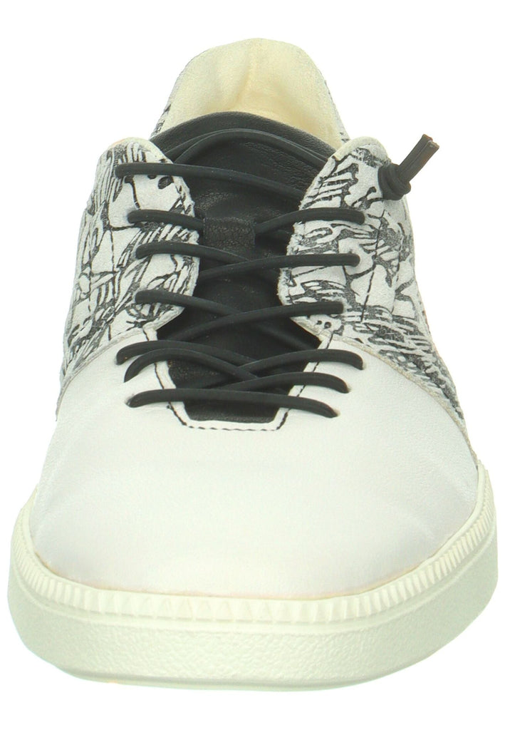 Think! Halbschuhe Leder/Textil Weiß/Schwarz