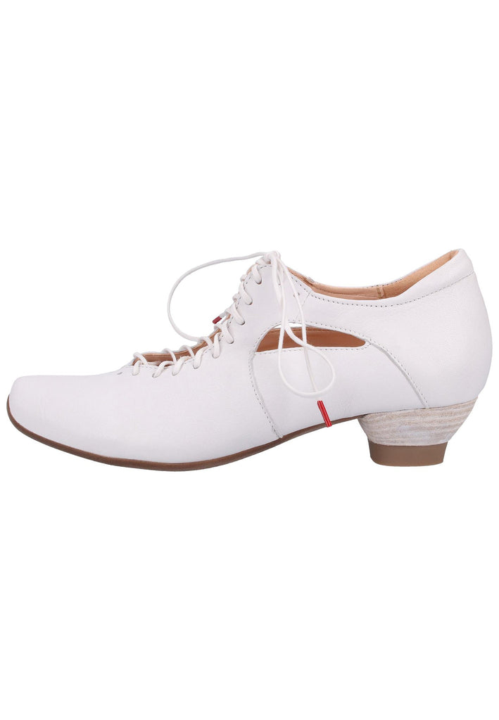 Think! Halbschuhe Leder Weiß