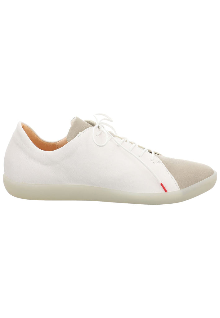 Think! Halbschuhe Leder Weiß Kombi