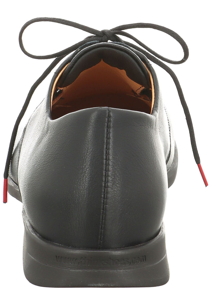 Think! Halbschuhe Nappaleder Schwarz