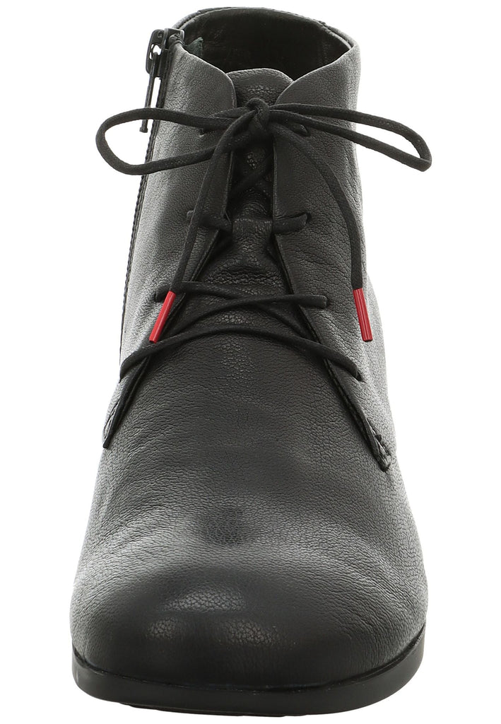 Think! Halbschuhe Nappaleder Schwarz