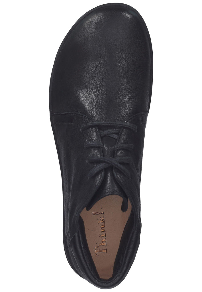 Think! Halbschuhe Nappaleder Schwarz