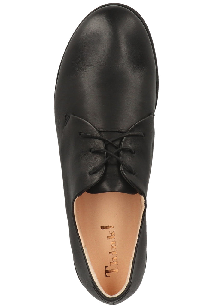 Think! Halbschuhe Nappaleder Schwarz